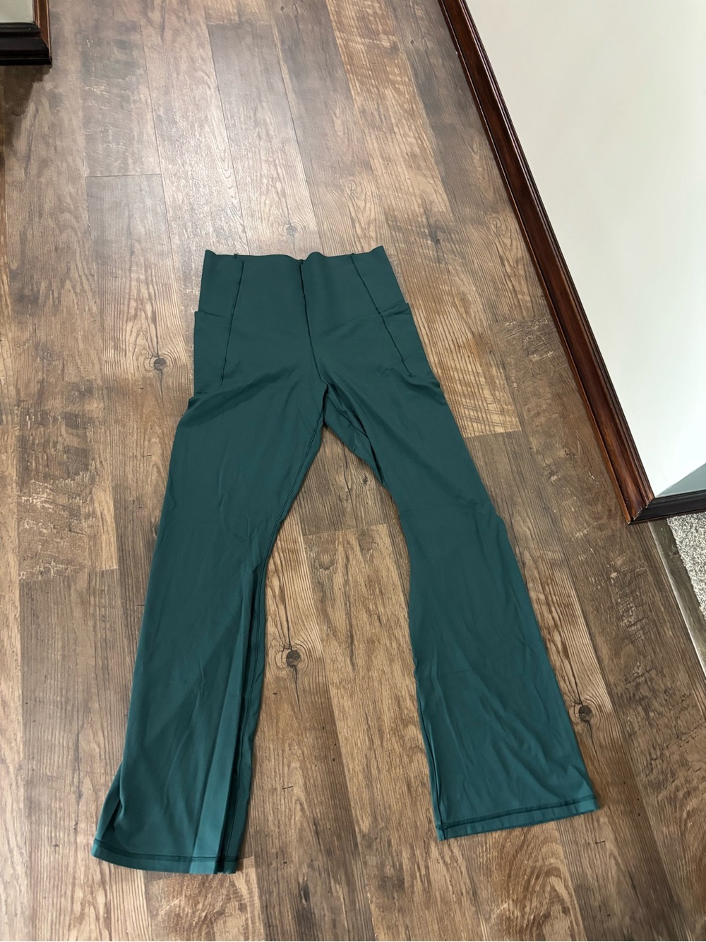 aerie Dark Teal Flare Leggings